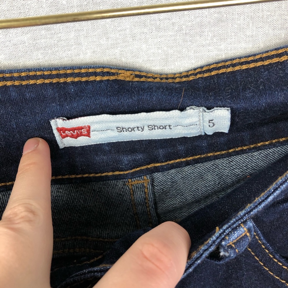 ⭐️ Denim Levi Short Double Button - Picture 3 of 5